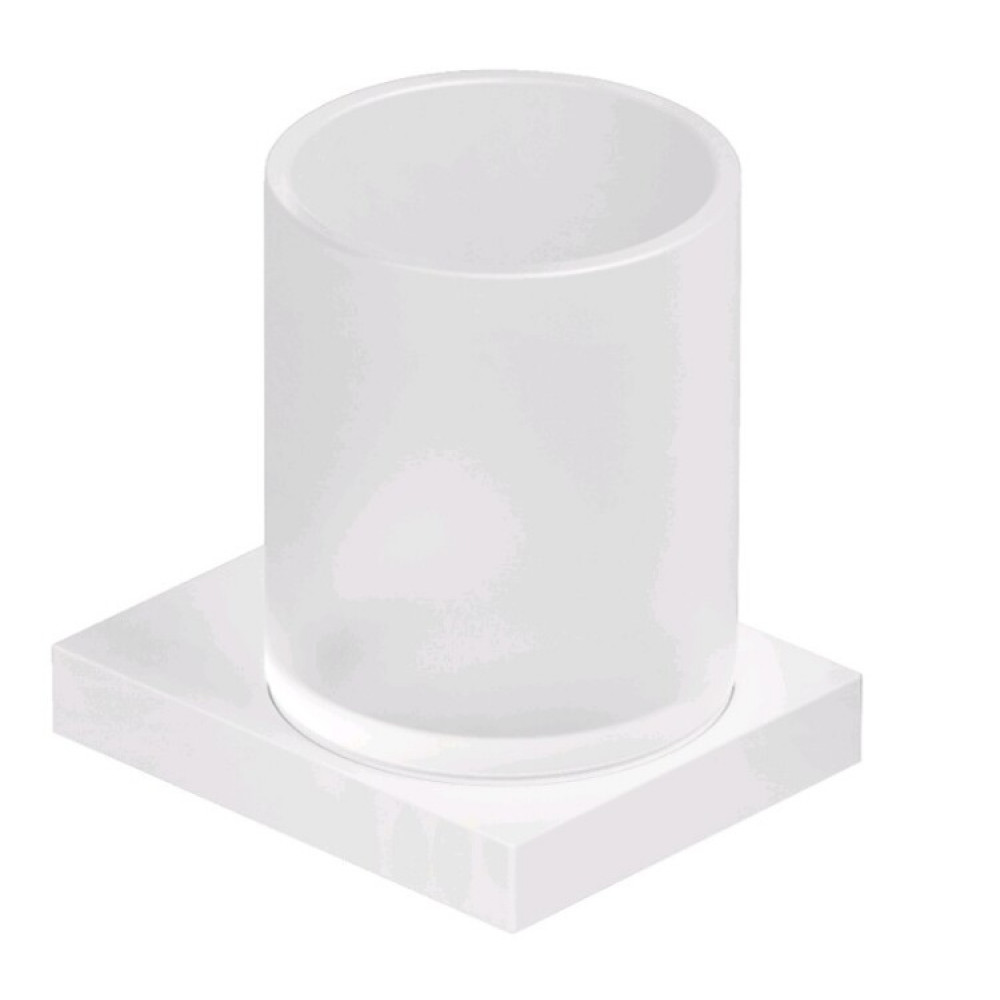 Стакан, Kludi, VELA C, шгв 78*96*100, цвет-белый матовый (Matt White, Bianco Opaco)