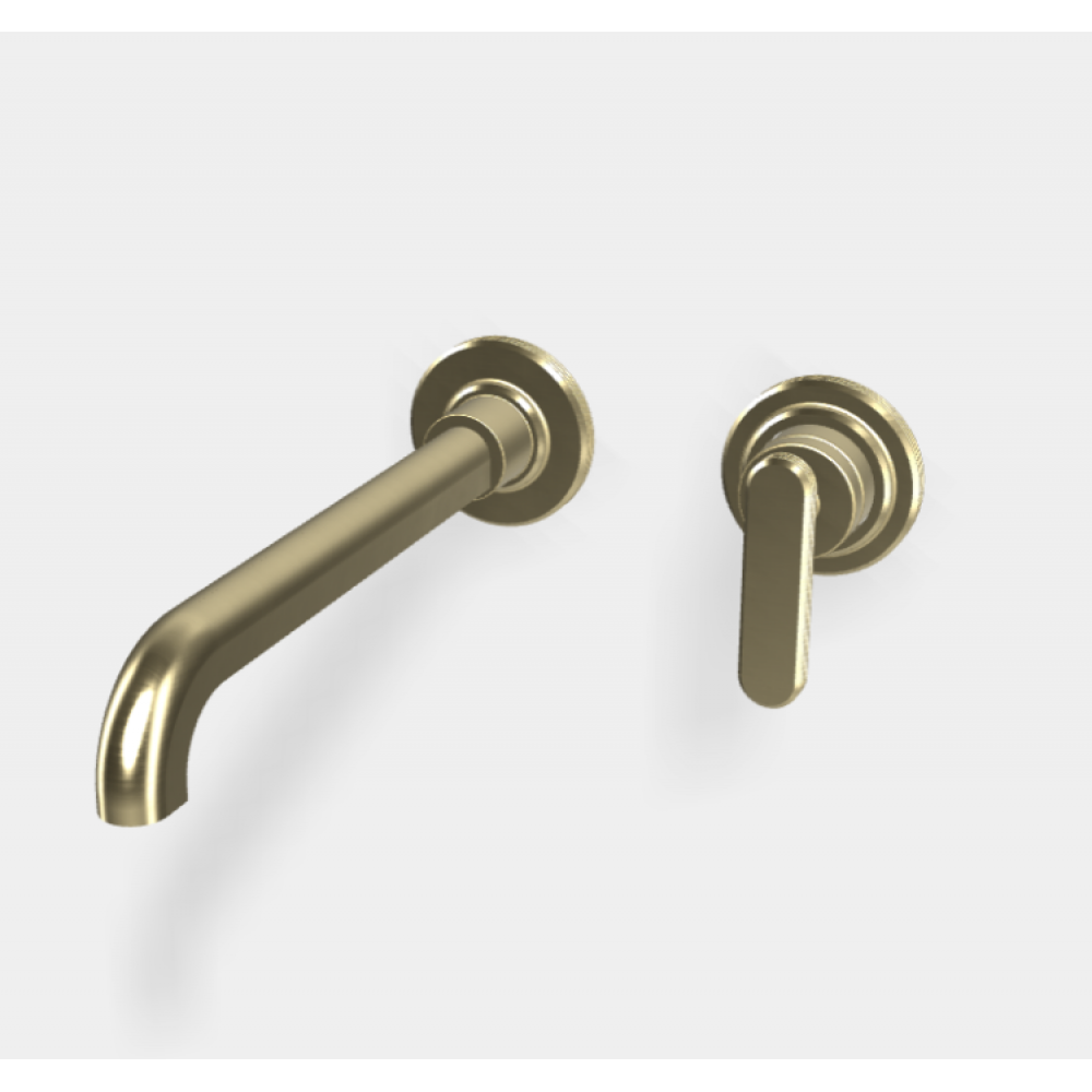 Смеситель для раковины, Fima Carlo Frattini, Park Lane, цвет-шампань брашированная