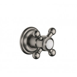 Вентиль, Dornbracht, Madison, запорный, 1/2", цвет-платина темная сатинированная (Dark Platinum Satin)