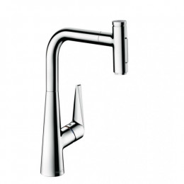 Смеситель для кухни, Hansgrohe, Talis Select M51, цвет-хром