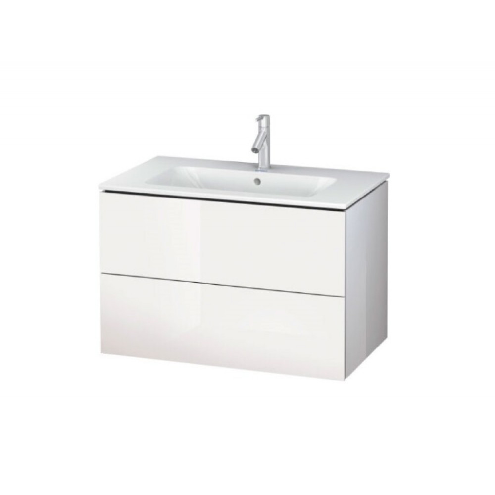 Тумба под раковину, Duravit, L-Cube, шгв 820*481*550, раковина-необходимо заказать, цвет-белый глянцевый лак