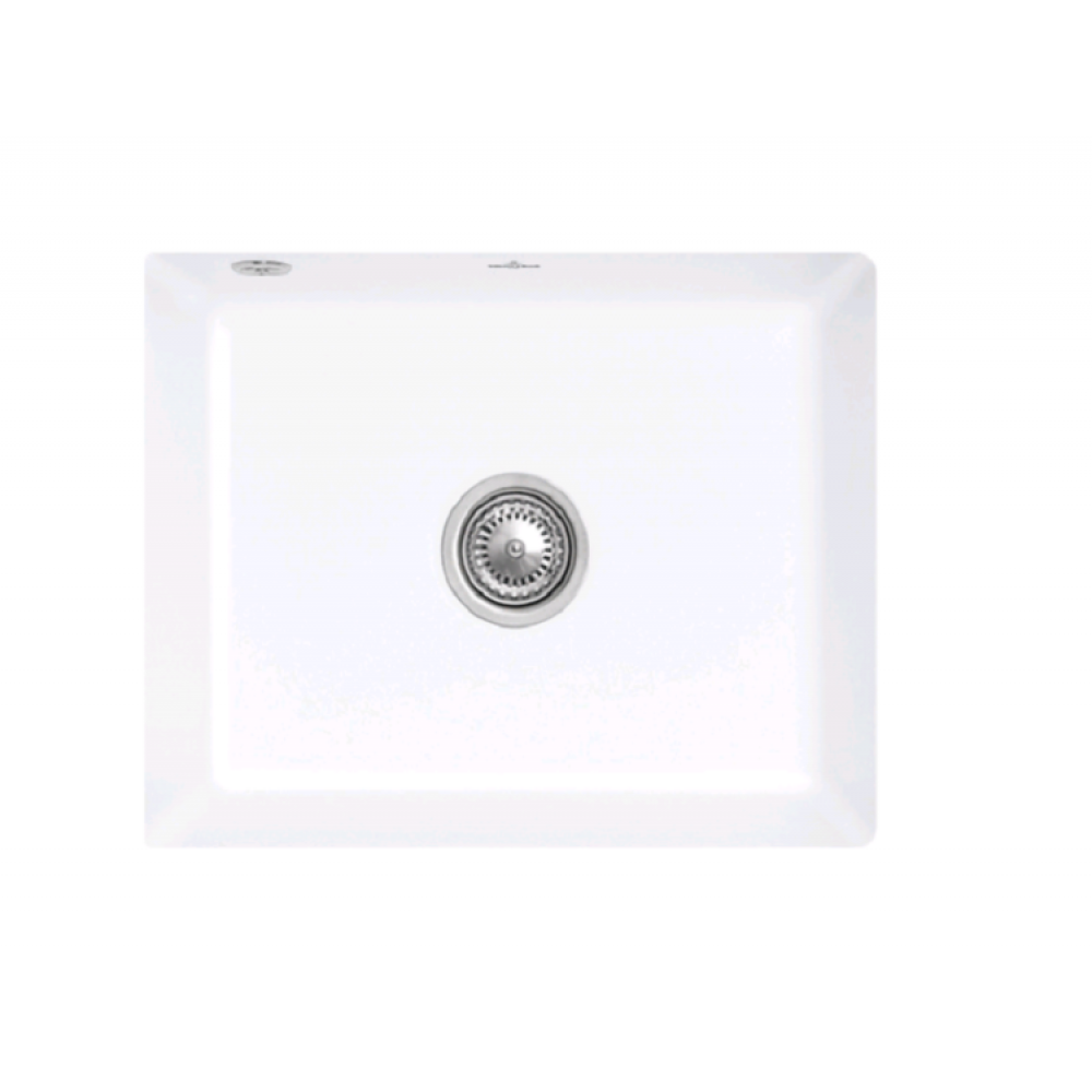 Мойка, Villeroy&Boch, Subway 60 SU, шгв 545*440*213, CeramicPlus, цвет-альпийский белый