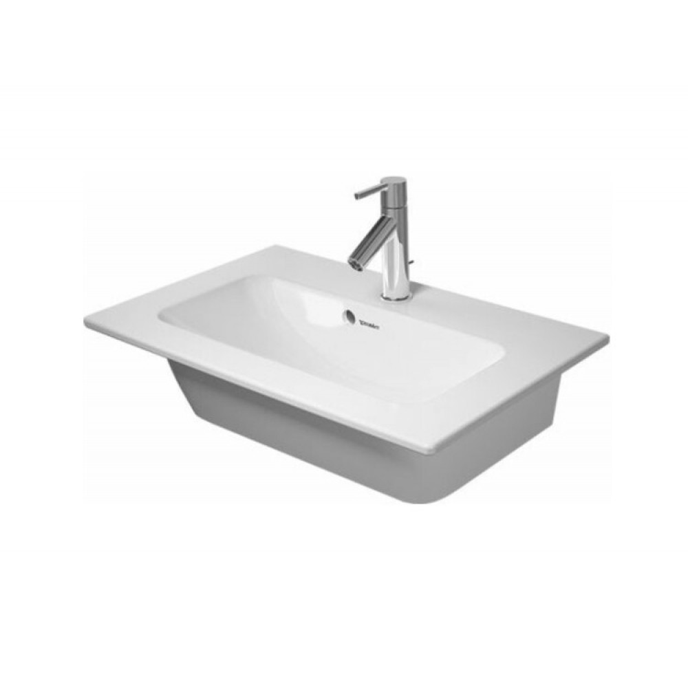 Раковина, Duravit, ME by Starck, шгв 630*400*180, отверстия для смесителя-1, цвет-белый