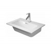 Раковина, Duravit, ME by Starck, шгв 630*400*180, отверстия для смесителя-1, цвет-белый