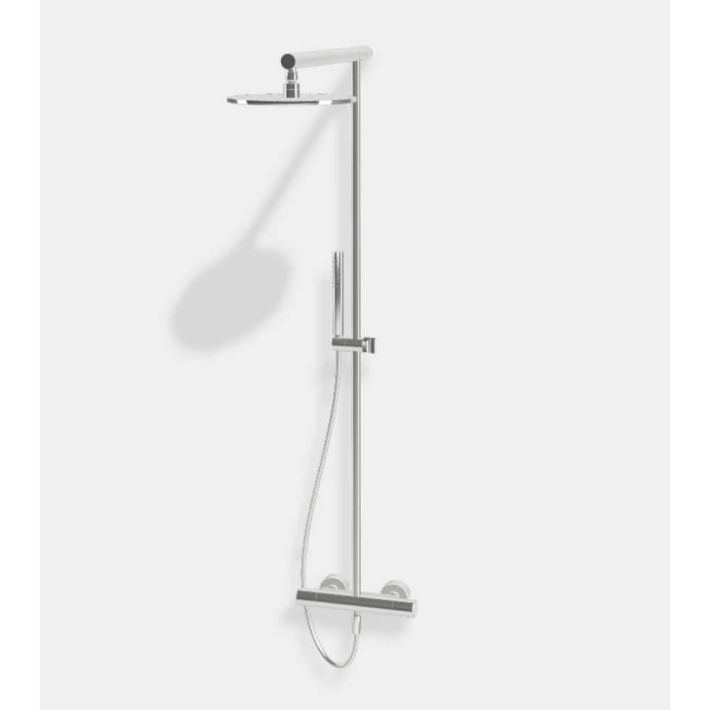 Душевая стойка, Fima Carlo Frattini, Shower column, цвет-хром