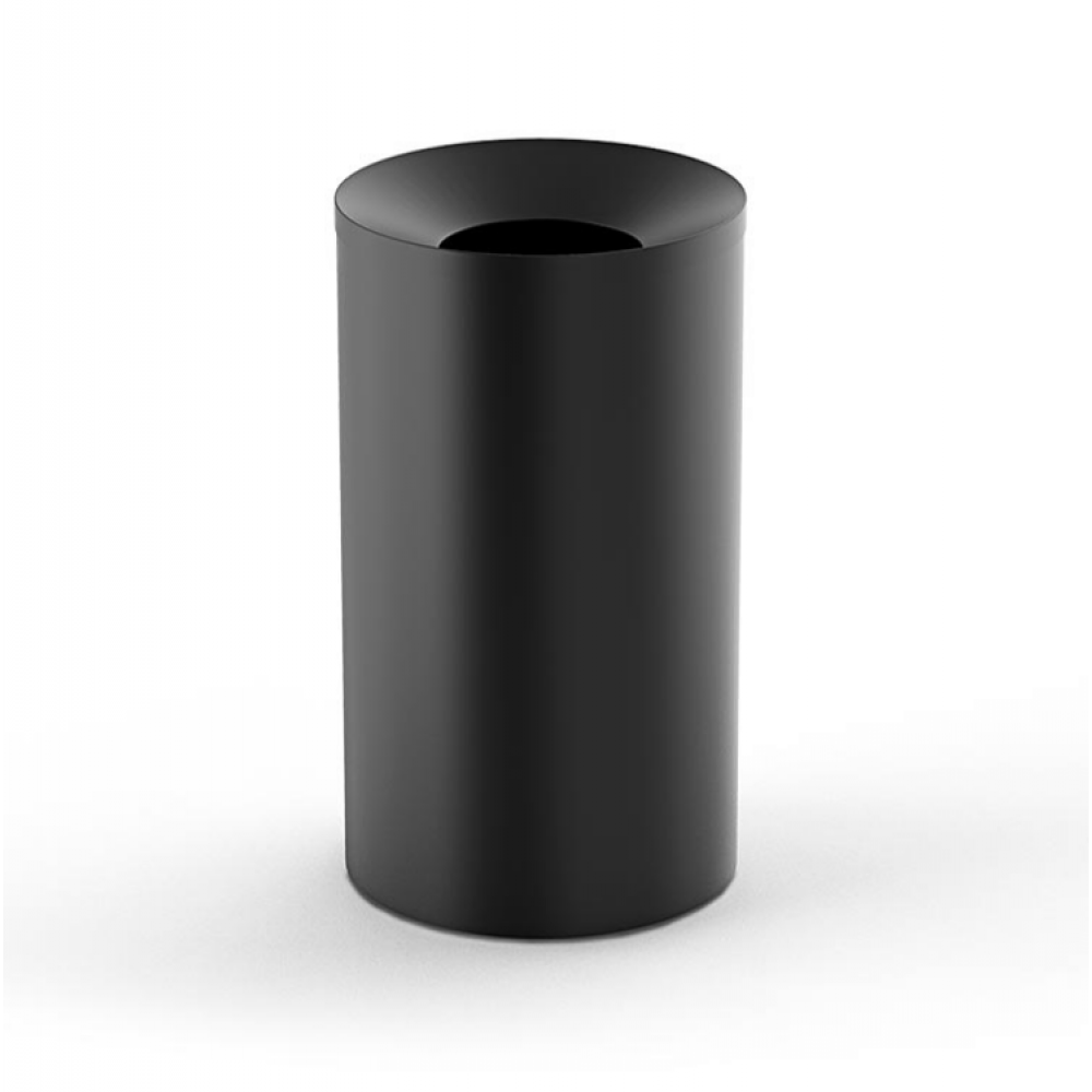Мусорный бак, Decor Walther, DW, шгв 400*400*700, цвет-черный матовый