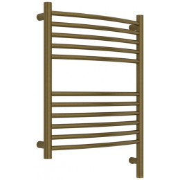 Полотенцесушитель, Сунержа, Богема 3.1, выгнутая, шгв 532*102*724, нижнее справа, МЭМ, цвет-бронза состаренная