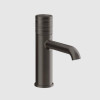 Смеситель для раковины, Gessi, Habito Trame, цвет-Black Metal Brushed PVD