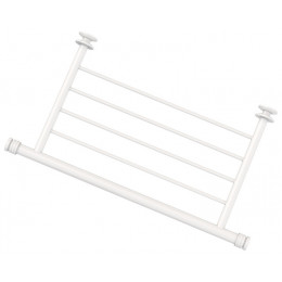 Полка, Сунержа, прямая 4П, д 370, материал-нержавеющая сталь, цвет-белый