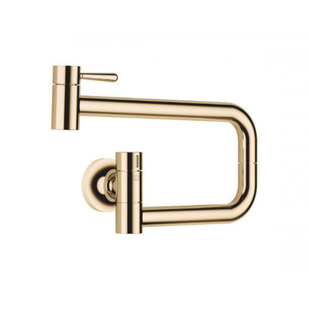 Кран для воды, Dornbracht, Vaia, POT FILLER, для холодной воды, цвет-Латунь (золото 23кт)