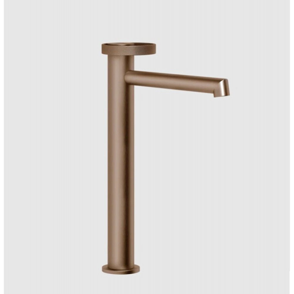Смеситель для раковины, Gessi, Anello, цвет-Copper Brushed PVD