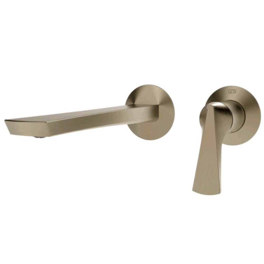 Смеситель для раковины, Gessi, Ventaglio, цвет-Finox Brushed Nickel