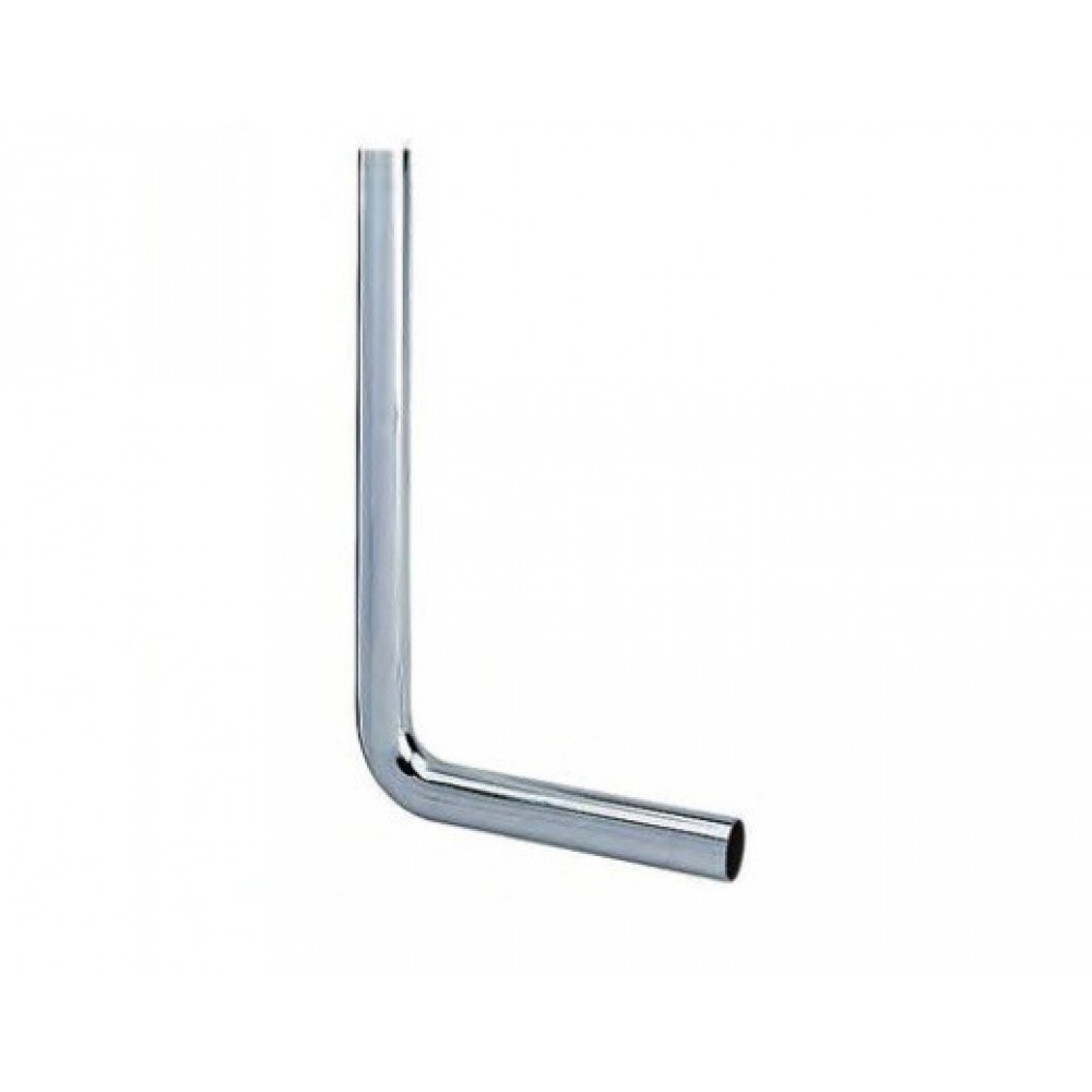 Сливная труба 90°,  Viega, цвет-хром