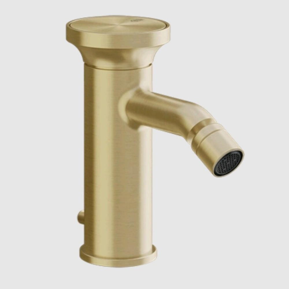 Смеситель для биде, Gessi, Origini, цвет-Brushed Brass PVD