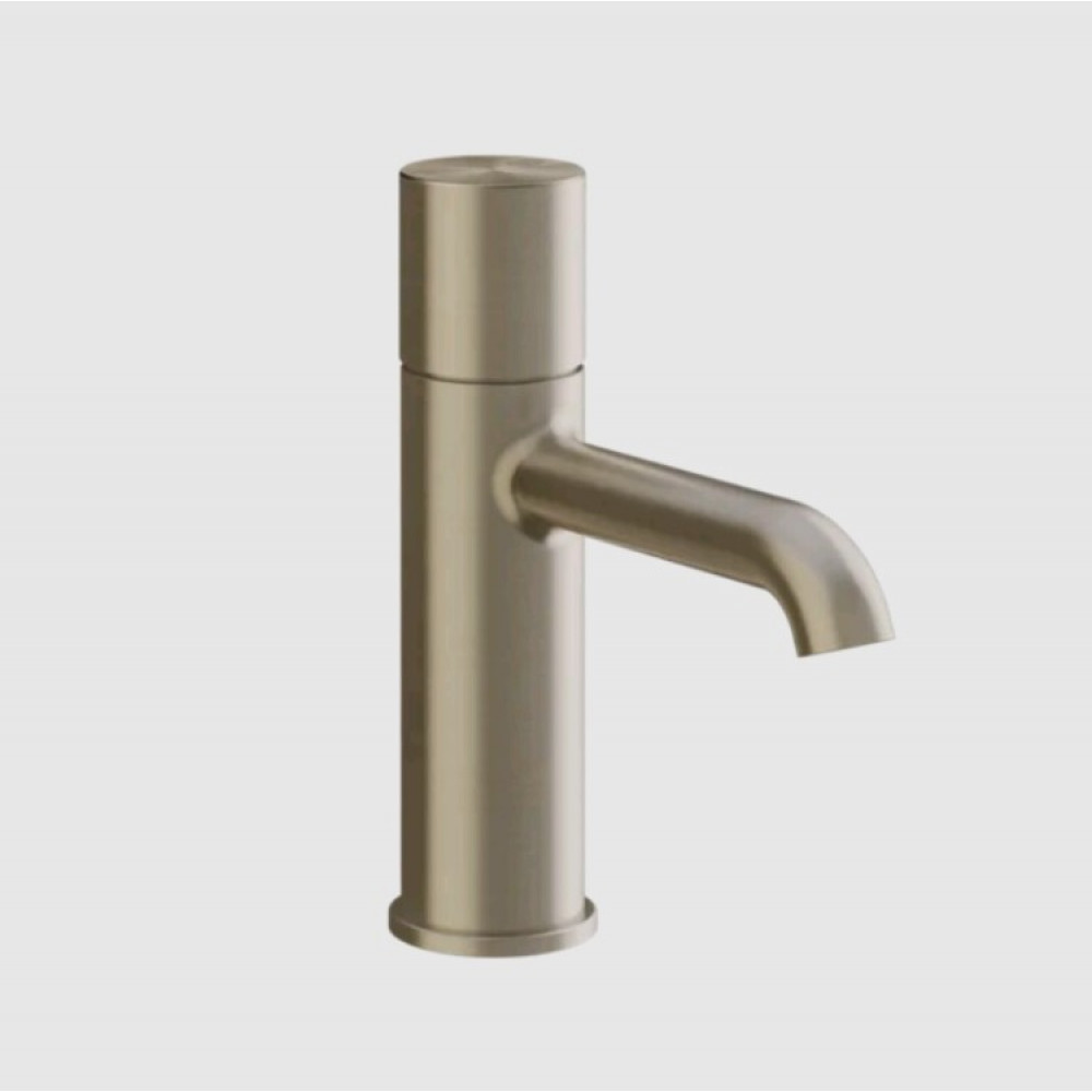 Смеситель для раковины, Gessi, Habito Unito, цвет-Finox Brushed Nickel