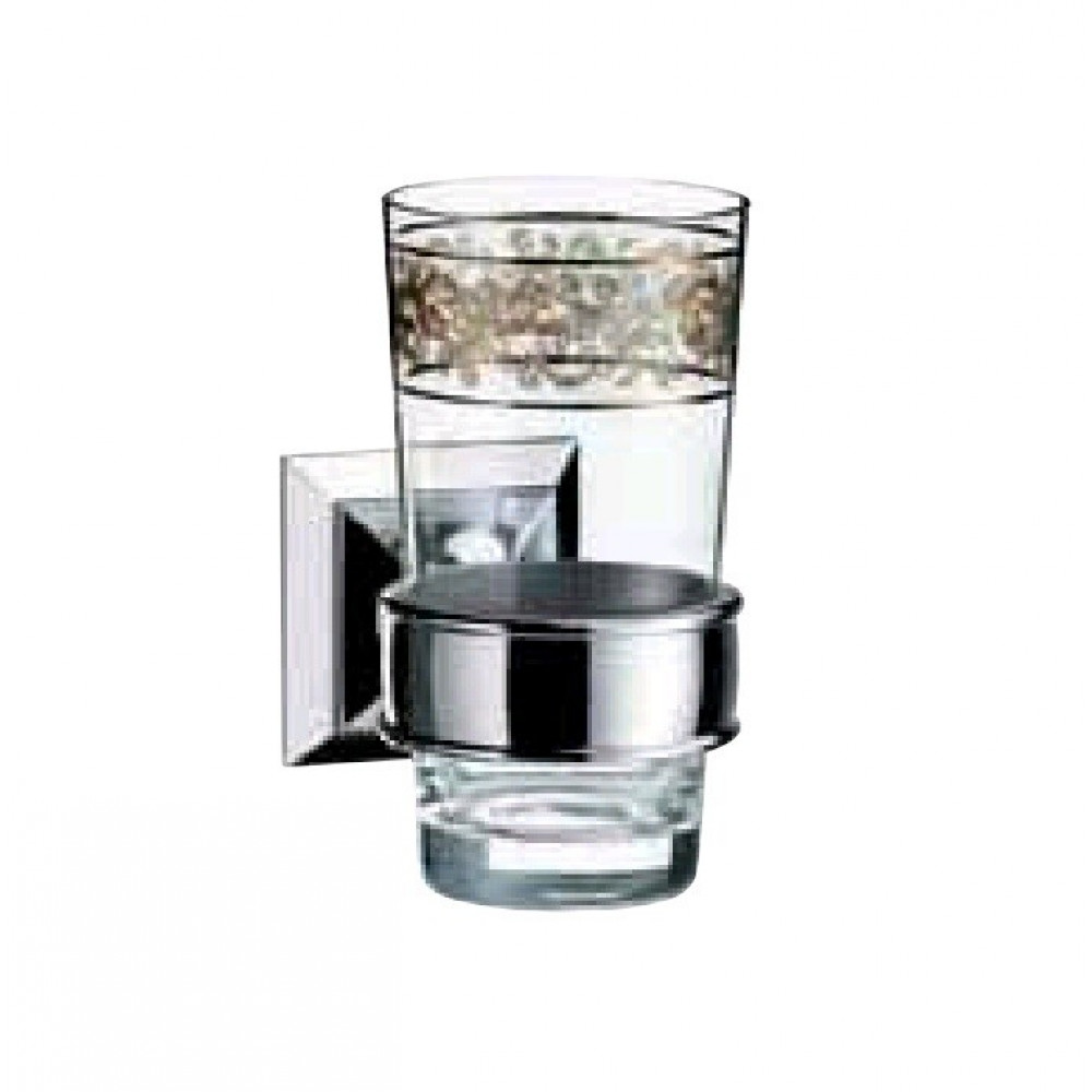 Стакан, декор золотой/золото