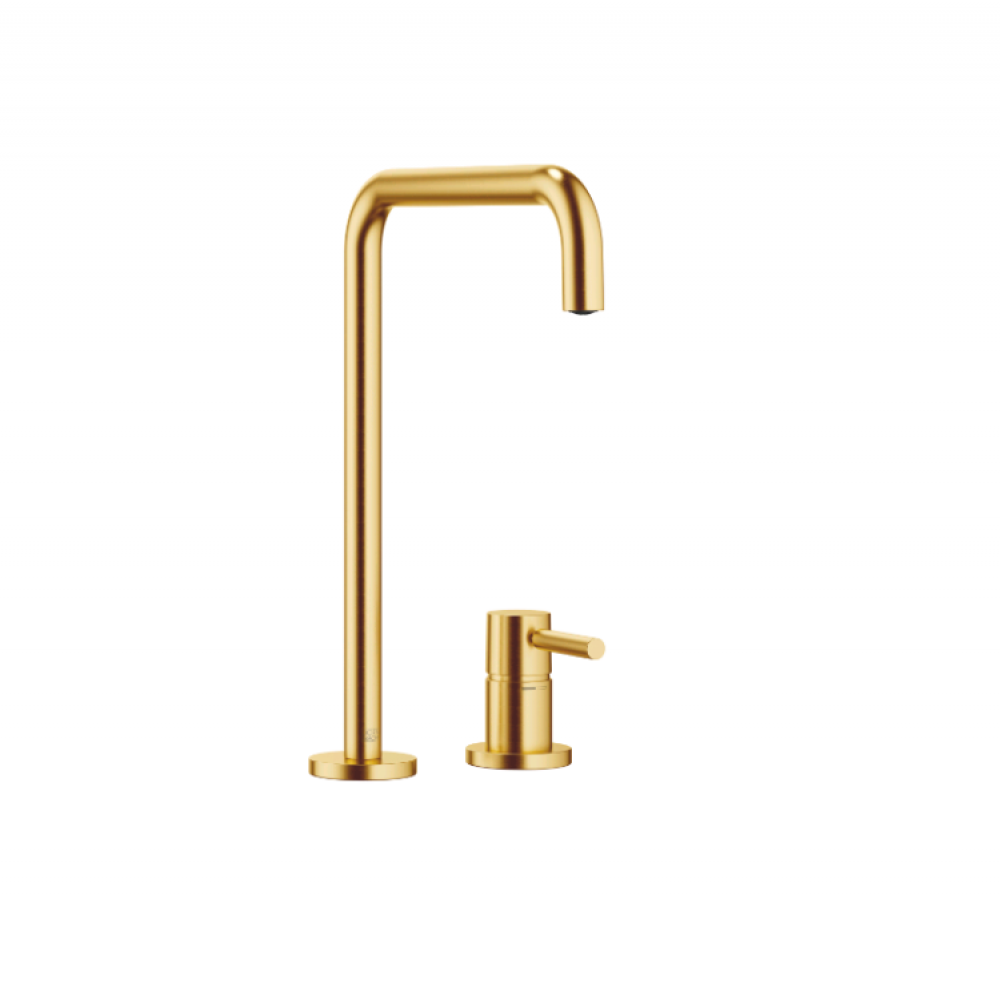 Смеситель для кухни, Dornbracht, Meta Square, цвет-латунь сатинированная  (золото 23кт)