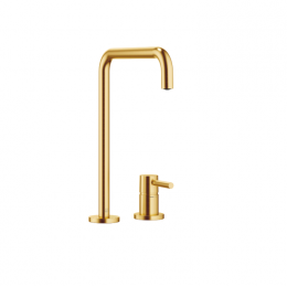 Смеситель для кухни, Dornbracht, Meta Square, цвет-латунь сатинированная  (золото 23кт)