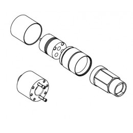 Удлинитель, Gessi, цвет-Steel Brushed