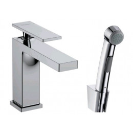 Смеситель для раковины, Hansgrohe, Tecturis E, цвет-хром