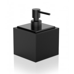 Дозатор для жидкого мыла, Decor Walther, Brownie, шгв 99*99*147, цвет дозатора-черный матовый