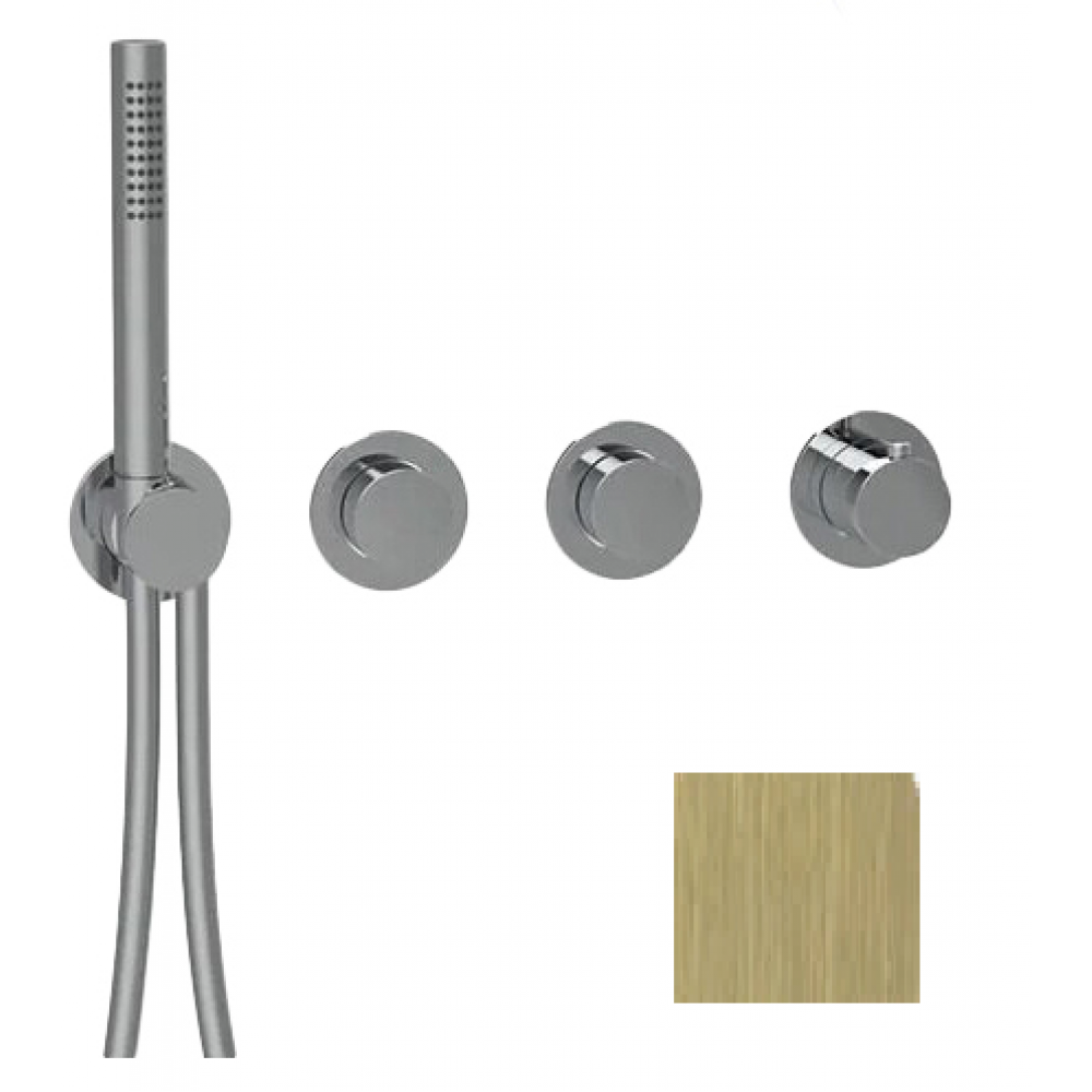 Смеситель для душа, Almar, Modular Push, на 2 потребителя, цвет-High Brass Brushed PVD (Товар заказной, возврату не подлежит)