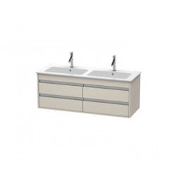 Тумба под раковину, Duravit, Ketho, шгв 1270*475*480, раковина-необходимо заказать, цвет-серо-коричневый матовый