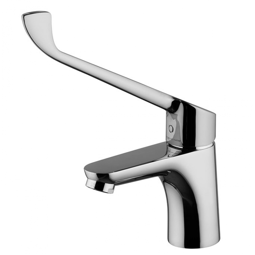 Смеситель для раковины, Fima Carlo Frattini, Collettivita', для лечебных учреждений, цвет-хром