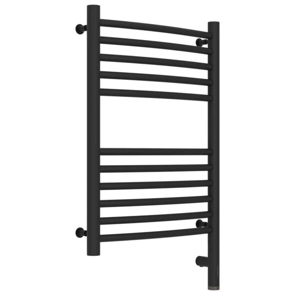 Полотенцесушитель, Сунержа, Богема 3.0, выгнутая, шгв 432*88*724, нижнее справа, МЭМ, цвет-тёмный титан муар