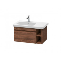 Тумба под раковину, Duravit, Durastyle, шгв 730*448*398, раковина-необходимо заказать, цвет-орех темный/базальт матовый