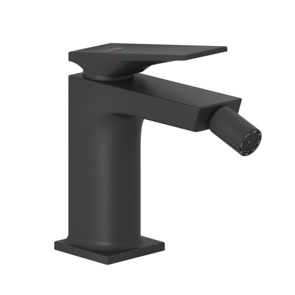 Смеситель для биде, Kludi, DECUS, цвет-черный матовый (Matt Black, Nero Opaco)