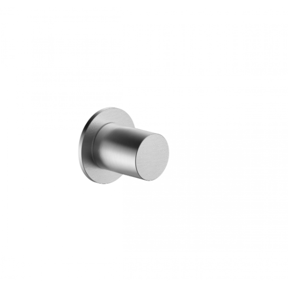 Вентиль, Fantini, AA/27, запорный, 3/4", цвет-матовая натуральная сталь