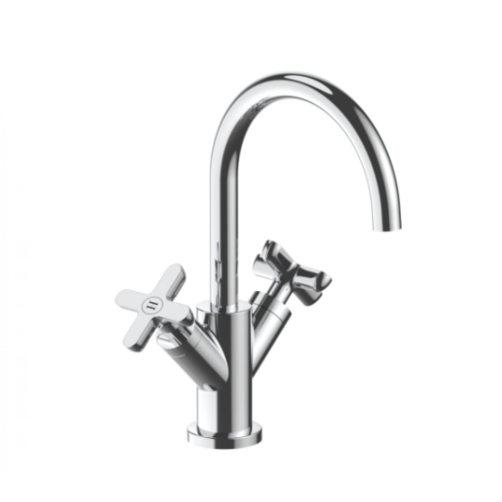 Смеситель для раковины, Fantini, Icona Classic, цвет-хром