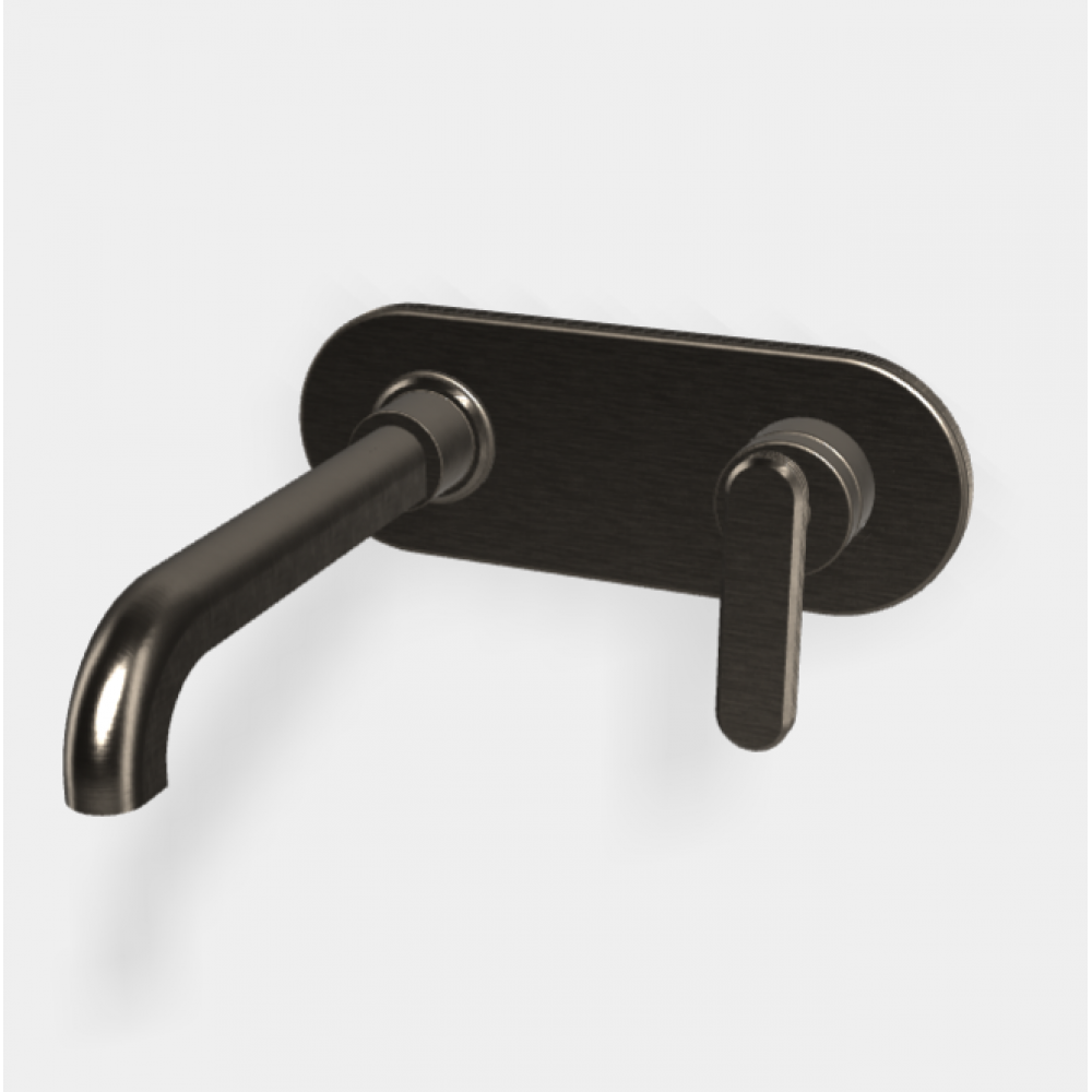 Смеситель для раковины, Fima Carlo Frattini, Park Lane, цвет-хром черный брашированный