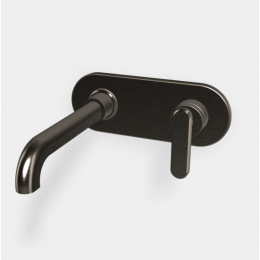 Смеситель для раковины, Fima Carlo Frattini, Park Lane, цвет-хром черный брашированный