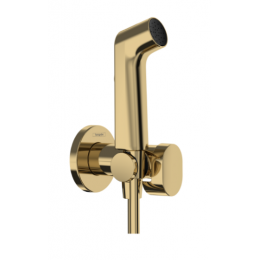 Гигиенический душ, Hansgrohe, EcoSmart, цвет-полированное золото