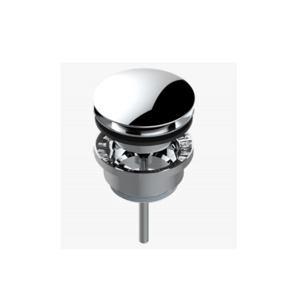 Донный клапан, THG, 1 1/4, диаметр, мм-63, для раковины, цвет-матовый никель