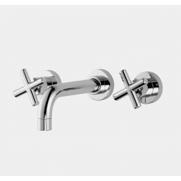 Смеситель для раковины, Fima Carlo Frattini, Maxima, цвет-никель брашированный