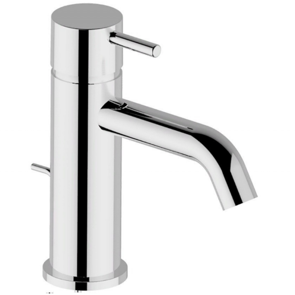 Смеситель для раковины, Cisal, Nuova Less, цвет-золото брашированное/шлифованное (Brushed Gold)