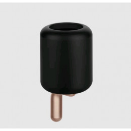 Стакан, Gessi, Goссia, шгв 90*98*129, цвет-чёрный/медь брашированная (Copper Brushed)