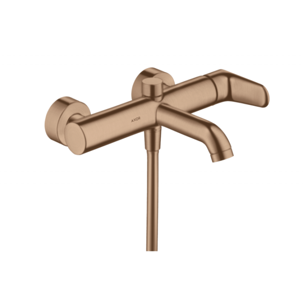 Смеситель для ванны и душа, Hansgrohe, Axor Citterio M, цвет-шлифованное красное золото