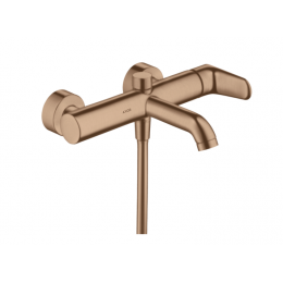 Смеситель для ванны и душа, Hansgrohe, Axor Citterio M, цвет-шлифованное красное золото