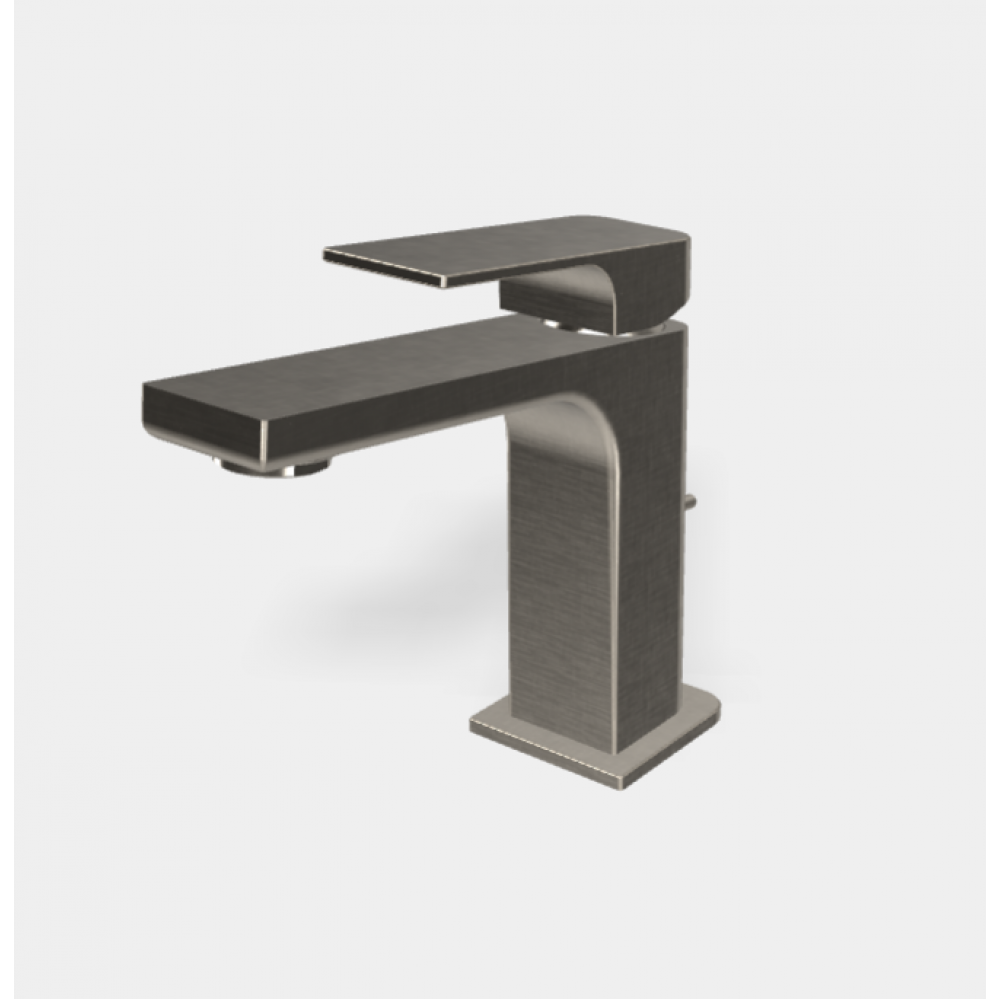 Смеситель для раковины, Fima Carlo Frattini, Fit, цвет-брашированный никель