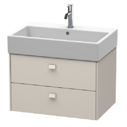 Тумба под раковину, Duravit, Brioso, шгв 684*459*442, раковина-необходимо заказать, цвет-серо-коричневый