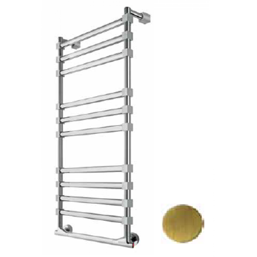 Полотенцесушитель, Margaroli, Sole, шгв 520*105*992,5, Box, цвет-Old Brass mat