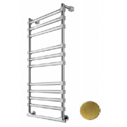 Полотенцесушитель, Margaroli, Sole, шгв 520*105*992,5, Box, цвет-Old Brass mat