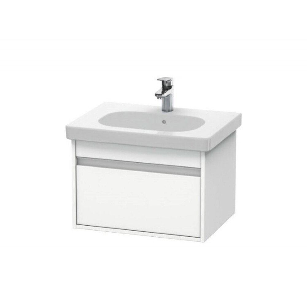 Тумба под раковину, Duravit, Ketho, шгв 600*455*410, раковина-необходимо заказать, цвет-белый матовый