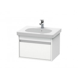 Тумба под раковину, Duravit, Ketho, шгв 600*455*410, раковина-необходимо заказать, цвет-белый матовый