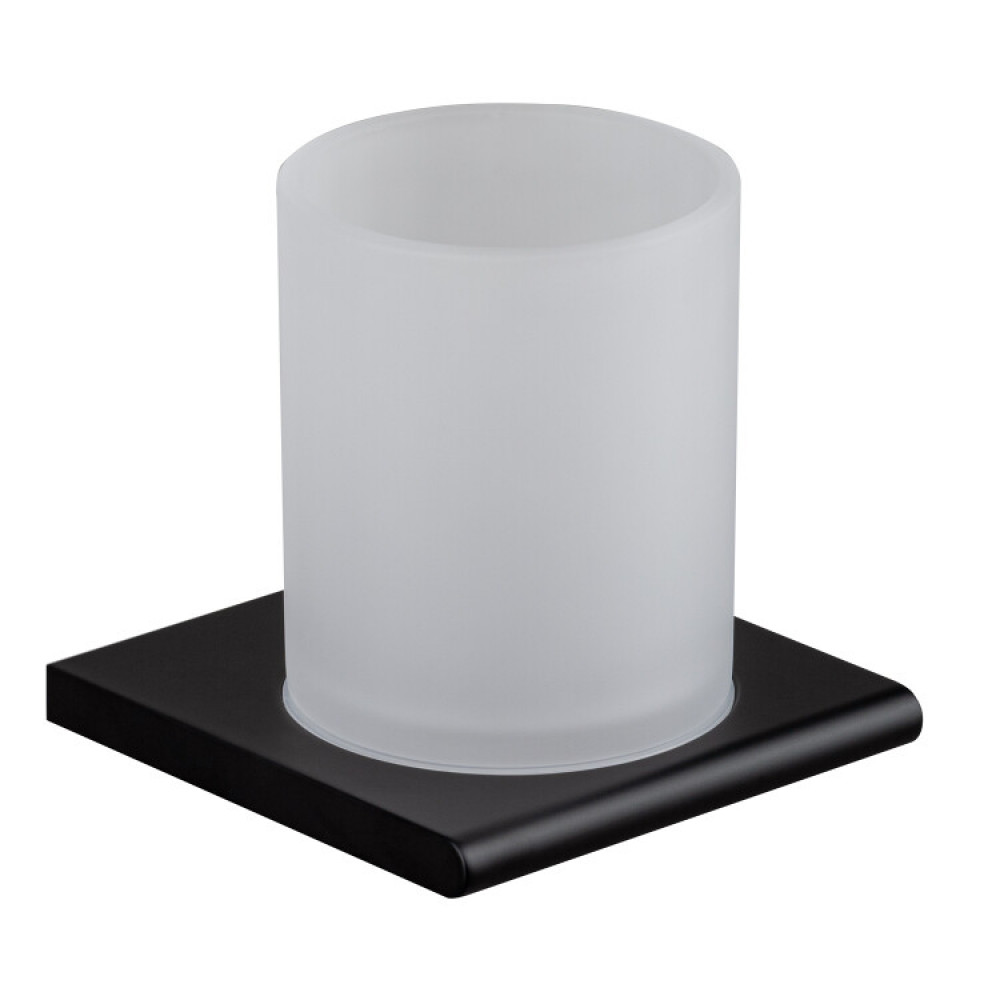 Стакан, Splendy, Inspiration R, шгв 95*100*100, цвет-черный матовый