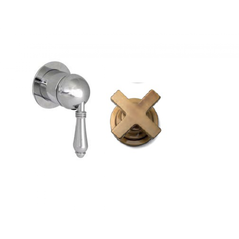 Смеситель для душа, Nicolazzi, El Capitan, на 1 потребитель, цвет-Bronzed Plated